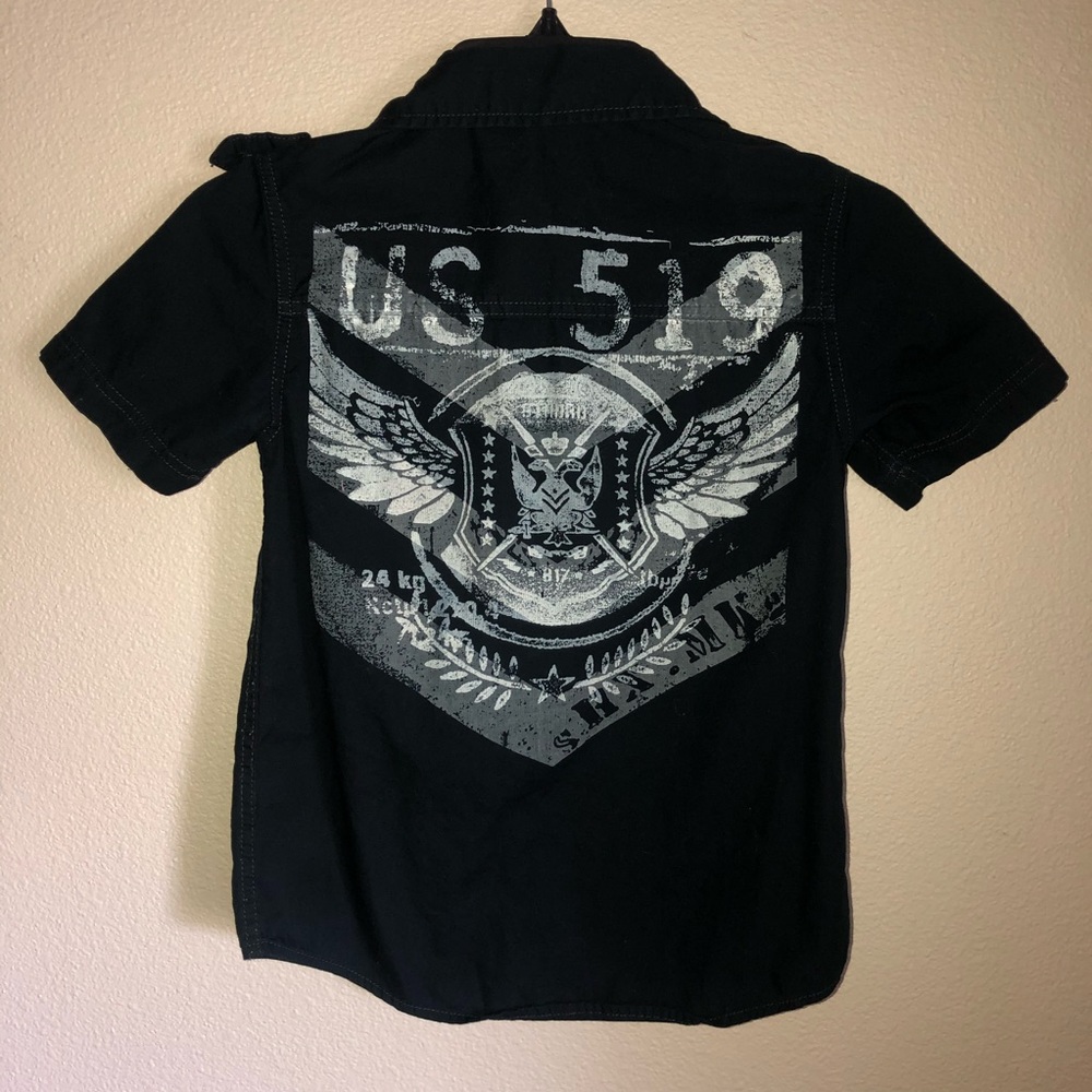 Boys button up shirt